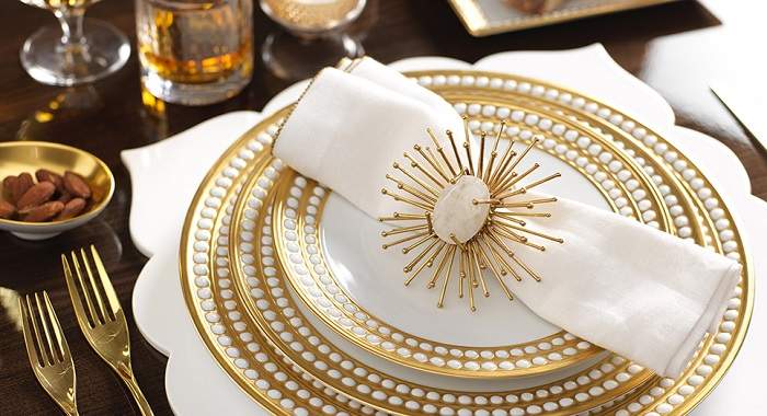 luxury dinnerware