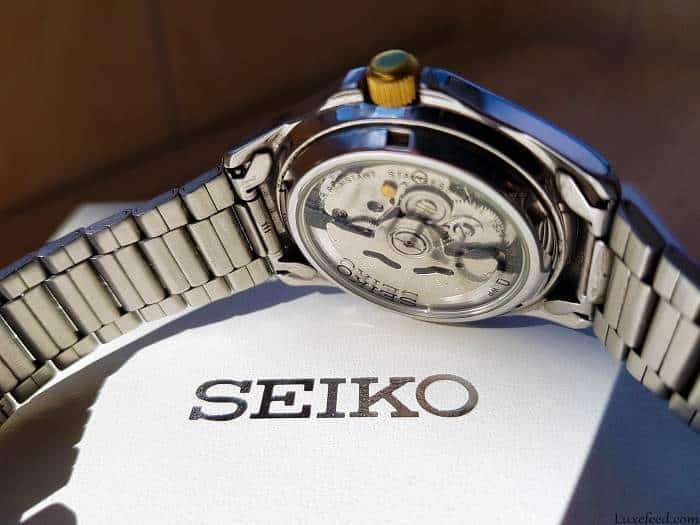 Seiko 5 SNKK94 caseback